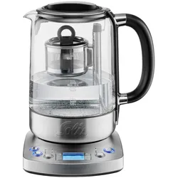 Solis Tee- & Wasserkocher, 1,7 L Volumen, Teesieb, Warmhaltefunktion