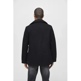 Brandit Textil Pea Mantel Black 4XL