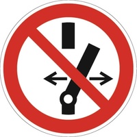HP Autozubehör Verbotszeichen ASR A1.3/DIN EN ISO 7010 Schalten verboten Ku.