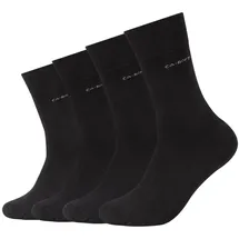 CAMANO Online ca-soft walk Socks 4p 0005 black 47-49