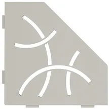 Schlüter Systems Schluter - Schlüter Ses2d6tsc-e-s2 Ablage Curve 75x195x195x75mm Creme