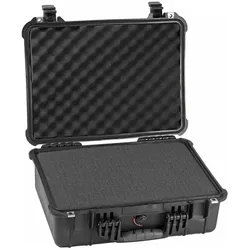 Peli 1520 Koffers Schaumstoff Schwarz