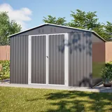 luscriate Gerätehaus 3,11 x 2,40 m Grau