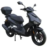125 ccm 8,56 PS 85 km/h mattschwarz inkl. Topcase