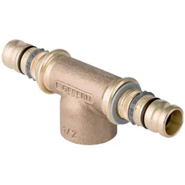 Geberit Mepla T-Stück mit Innengewinde, d 26xRp 3/4x26mm, m IG, Rotguss
