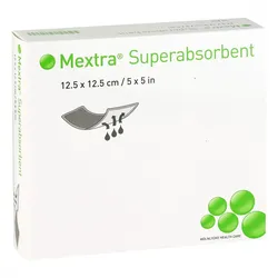 Mextra Superabsorbent Verband 12,5x12,5 cm