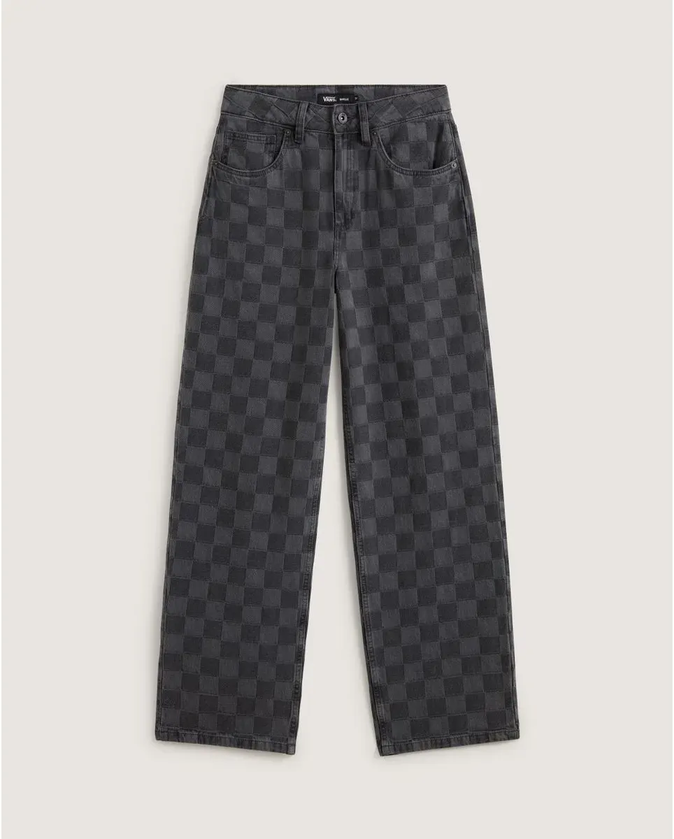 Vans Sirelle Novelty Puddle Pants faded black (001) 24