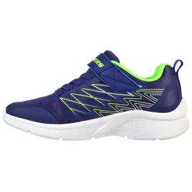 SKECHERS Microspec Texlor Kinder Dunkelblau/Blau/Silber 28