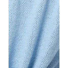 Someday Strickpullover Tavery Detail Hellblau 40