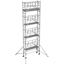 ZARGES Multitower S-PLUS 1T - Fahrgerüst Ausleger Arbeitshöhe 9.25 m 7.25 m + Plattform 0.60 m x 1.80 m