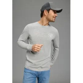 H.I.S. Langarmshirt beige XL