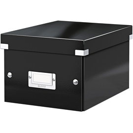 Leitz Click & Store Aufbewahrungsbox 7,4 l schwarz 21,6 x 28,2 x 16,0 cm