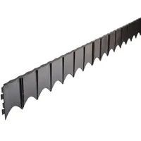 GARANTIA Rasenkante Edgar 450 x 13 cm 6 Stück Anthrazit-Braun