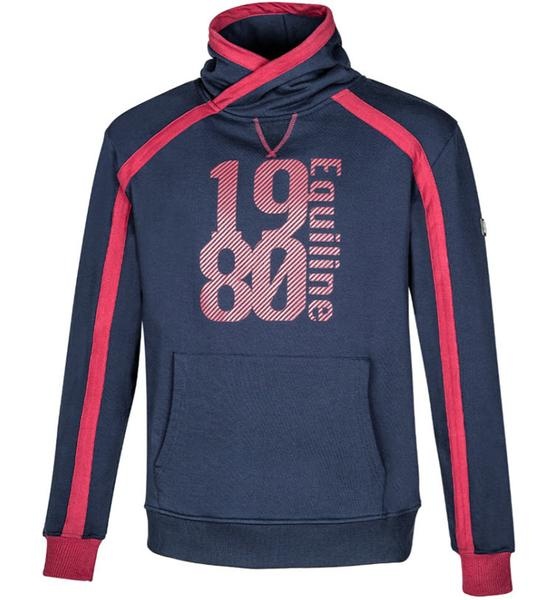 Equiline Herrenpullover Rogerblau Pulli Hoodie , Größe: L