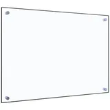 vidaXL Küchenrückwand Transparent 70x50 cm Hartglas