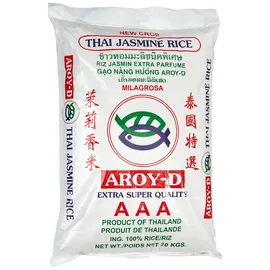 Aroy-D Duftreis, Langkorn Reis 100%, 1er Pack (1 x 20 kg)