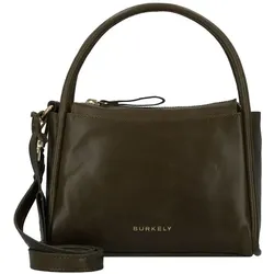 Burkely Vintage Veda Schultertasche Leder 20 cm  oliv