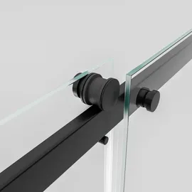 Schulte Alexa Style 2.0 Schiebetür 140 x 200 cm Mattschwarz
