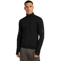 Icebreaker Merino Blend 300 RealFleece Jacke Herren Schwarz L