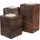 Mendler Teelichthalter HWC-C58 Holz Braun