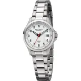 REGENT Damen Armbanduhr Analog Metallarmband D2URBA786 - Silber