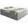 Sofnet Boxspringbett 140 x 200 cm H3 Grau