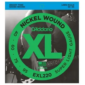 d’addario EXL220 - XL Bass Nickel Wound, Long Scale 40-95 - Saiten E-Bass