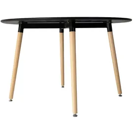 Happy Garden Runder Tisch 120cm schwarz Martha