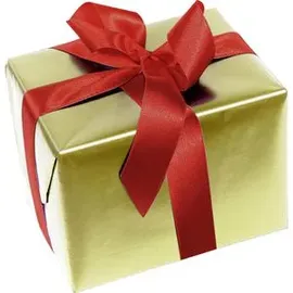 Folia Geschenkpapier R 1, Alufolie, gold, einseitig kaschiert, 50cm x 10m