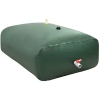vidaXL Wassertank 2100 l grün