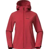 Bergans Damen Vaagaa Softshell Hoodie Jacke (Größe L, rot)