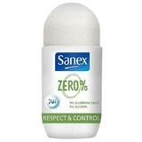 Sanex Zero% Respect & Rontrol Deodorant Roller - 6 x 50ml - Vorteilspack