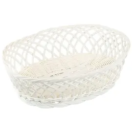 KESPER Brot- & Obstkorb, weiß 5er Pack