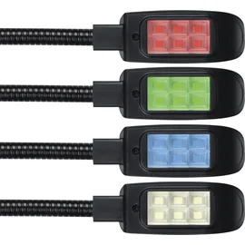Showgear GooseLight XLR RGBW 45 cm Schwarz