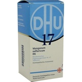 DHU-ARZNEIMITTEL DHU 17 Manganum sulfuricum D 6 Tabl.