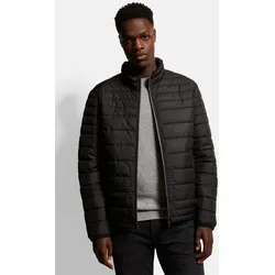 Blouson BUGATTI, Herren, Gr. 50, schwarz, 100% Polyester, unifarben, casual, regular fit, Langarm Rollkante, Jacken, mit besonderer Leichtigkeit