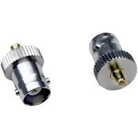 TRU Components 1579378 MCX-Adapter MCX-Stecker - BNC-Buchse 1 St.