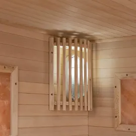 Artsauna Saunakabine Vantaa 175 mit Salzstein - Indoor Sauna für 4 Personen