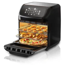 Arendo Heißluftfritteuse 12L schwarz
