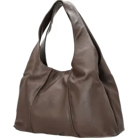 LES VISIONNAIRES Paz Essential Silky Schultertasche 46 cm Chocolate