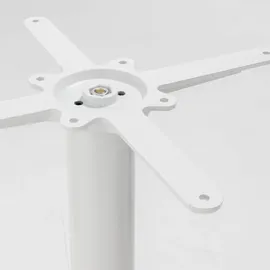 Oviala Esszimmertisch Ø 60 cm weiß