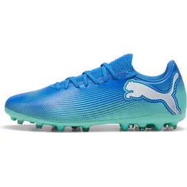 Puma Future 7 Play MG hyperlink blue/mint/puma white 48