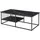 [en.casa] Raukurg Schwarz MDF 120 x 60 x 44 cm