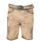 gwandler Lederhose JONAS-gespeckt in natur | Gr.: 62