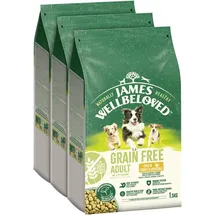 James Wellbeloved Getreidefrei Truthahn & Gemüse 3 x 1,5 kg