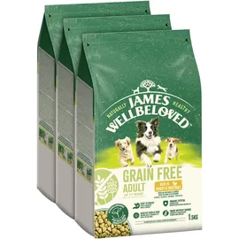 James Wellbeloved Getreidefrei Truthahn & Gemüse 3 x 1,5 kg