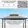 Costway Gartenbar Set Bartisch mit 2 Barhockern 120 x 60 x 110 cm Grau/Braun