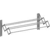 Cuncial — ausziehbarer Wandtrockner 140 cm | Hergestellt aus hochfestem Aluminium | Maße: 140 x 23 x 71 cm | Faltbarer Kleiderständer | Kleiderständer für drinnen und draußen