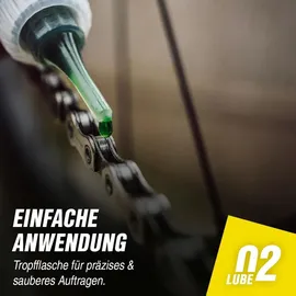 Tunap Kettenöl Ultimate 100 ml Tropfflasche Schmiermittel grün