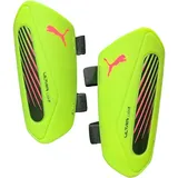 Puma Ultra Light Strap Schienbeinschoner Yellow Alert/Puma Aged Silver L